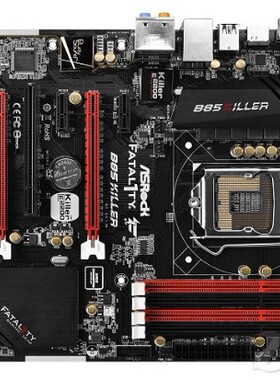 爆新 1150针ASROCK/华擎科技 B85 KILLER玩家杀手版主板 B85 USB3