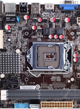 爆新 1155针MAXSUN/铭瑄 MS-B75IL 全固版主板 B75 ITX 17X17cm
