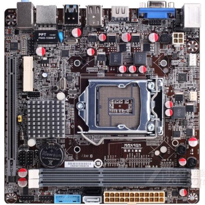爆新 1155针MAXSUN/铭瑄 MS-B75IL 全固版主板 B75 ITX 17X17cm