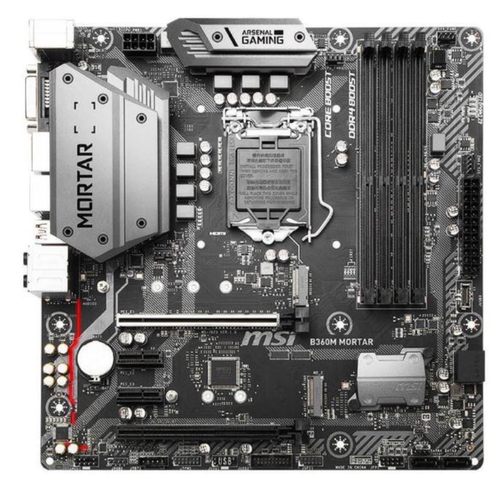 爆新 1151针微星B360M MORTAR主板 B360 DVI HDMI DP 2xM.2 DDR4