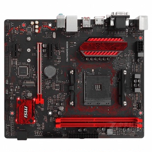 爆新 MSI/微星B350M GAMING PRO主板 B350 AM4 VGA DVI HDMI DDR4