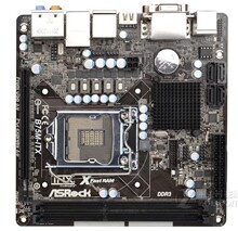 爆新 1155针ASROCK/华擎科技 B75M-ITX集成主板 B75 USB3 17x17CM