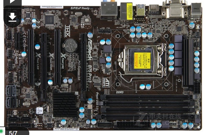 爆新 1155针ASROCK/华擎科技 B75 Pro3集成主板 B75 USB3 DDR3-封面