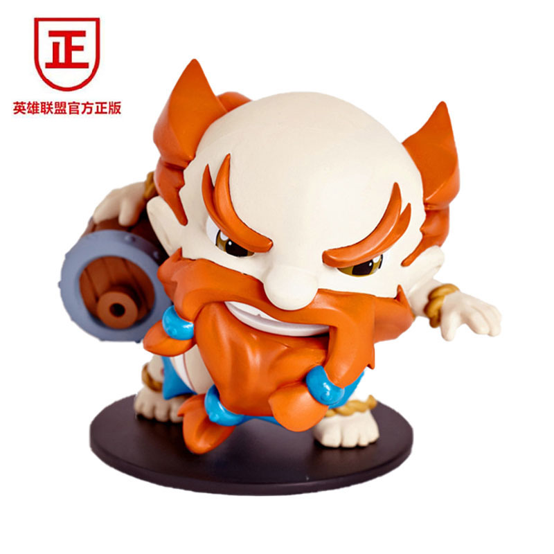 官方正版LOL英雄联盟古拉加斯酒桶手办Q版公仔模型摆件周边现货