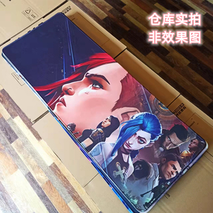 LOL英雄联盟鼠标垫超大书桌垫双城之战灵魂莲花亚索KDA阿狸IG游戏