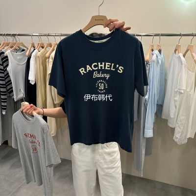 正品代购26夏款圆领休闲字母T恤