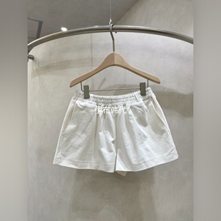 松紧腰纯色休闲百搭短裤 WHO 女 26春款 代购 SHE韩国东大门正品