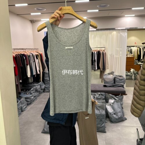 26秋款圆领贴标打底背心