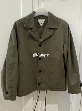 WE ARE/WELOVER韩国东大门代购26春 翻领西服领抽绳工装外套夹克