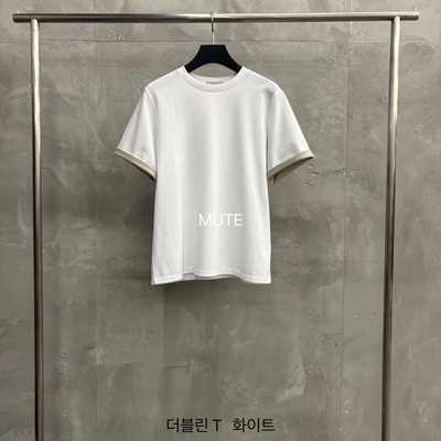 圆领休闲假两件宽松棉质短袖T恤