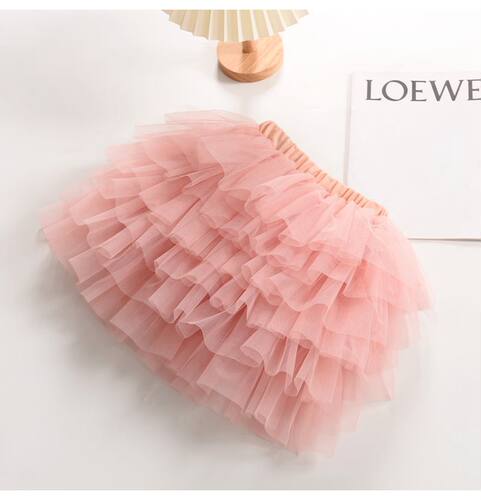 伊玲秀A字裙网纱公主风蛋糕裙