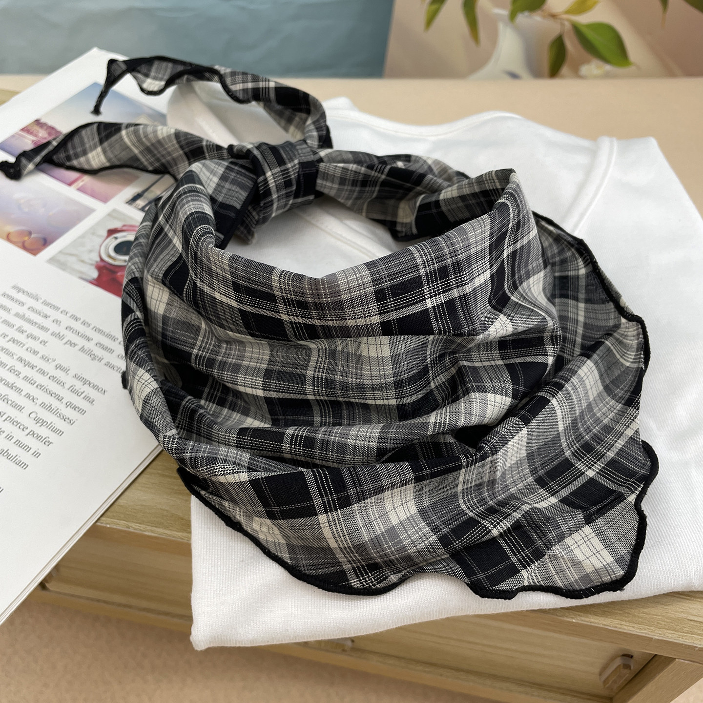 美式复古街头格子三角巾围巾女时尚爵士腰搭屁帘腰封叠穿装饰领巾,服饰配件/皮带/帽子/围巾,围巾/丝巾/披肩,淘宝优惠券,粉丝福利购,淘宝优惠卷