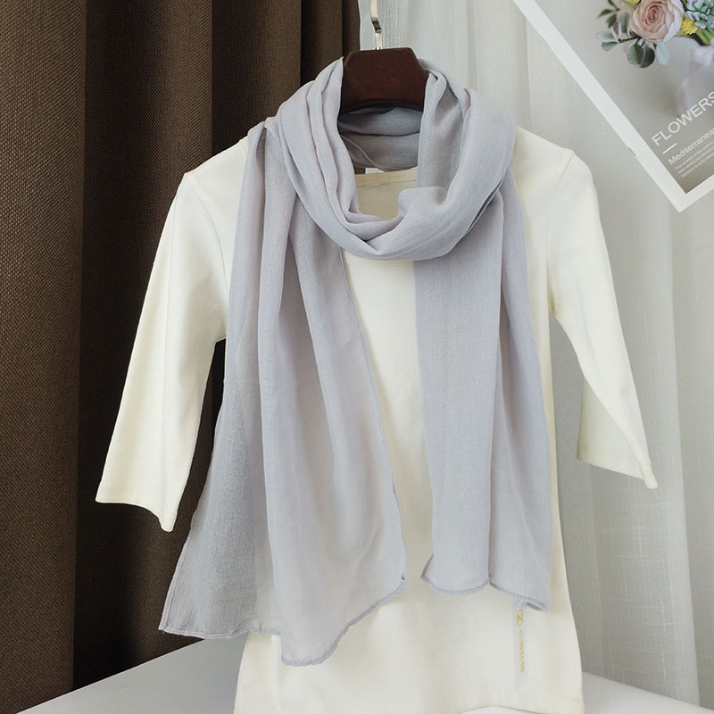 春秋冬细长条窄版棉麻围巾女薄款纯色百搭护颈围脖子装饰丝巾灰色,服饰配件/皮带/帽子/围巾,围巾/丝巾/披肩,淘宝优惠券,粉丝福利购,淘宝优惠卷