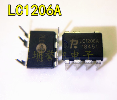 液晶电源管理芯片IC LC1206A LC1206 DIP-7 全新原装正品 直插8脚