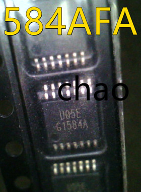 全新原装 G1584AFA1U 丝印 G1584A TSSOP-14 四轨到轨运算放大器