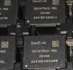全新原装 SDIN7DU2-16G eMMC16Gb 153球 移动储存器芯片字库