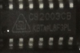 （直拍）全新原装现货 CS2003CB 贴片SOP16 达林顿管阵列电路芯片