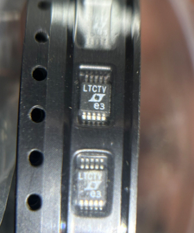 LTC1871EMS#PBF 丝印LTCTV 电流模式升压反激和 切换控制器芯片