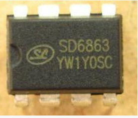 【直拍】SD6863 电源管理芯片 DIP直插 全新原装