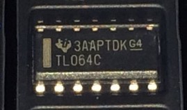 TL064CDR 丝印 TL064C TI SOP-14 运算放大器