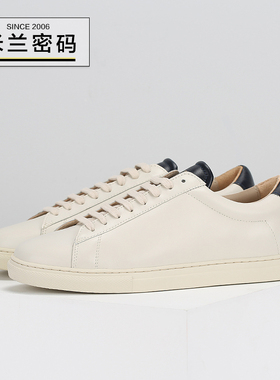 葡产/小牛皮 Zespa ZSP4 APLA 深蓝尾低帮时尚运动休闲板鞋 NAVY