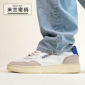 休闲运动板鞋 现货 LS49 男女复古时尚 蓝尾小白鞋 Autry Medalist