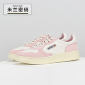 Autry 休闲板鞋 Medalist 现货 男女同款 粉色复古小白鞋 AOLW CE17