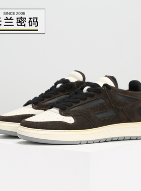 瑕疵清仓/葡萄牙产 Represent Reptor Low白棕低帮板鞋 039