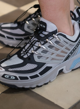 SALOMON 萨洛蒙 ACS PRO 舒适 防滑 低帮 户外功能鞋 灰黑 474484