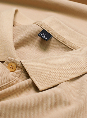 夏季T恤男POLO潮流商务运动服体恤衫抗菌薄款T夏装t恤polo轻熟