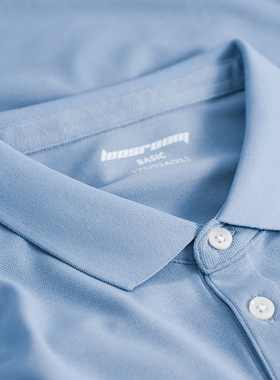 2025新款夏季polo衫男士高端短袖潮流t恤半袖打底衫黑色白色上衣T