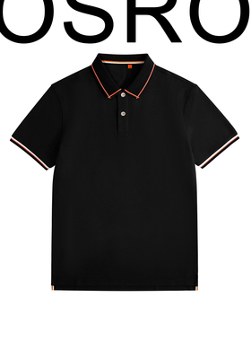 2025年新款潮流保罗男士短袖t恤polo衫翻领本命年红色衣服婚宴装