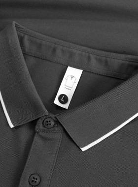 春夏季男士短袖Polo衫2025新款高端翻领保罗衫T恤修身半袖体恤男