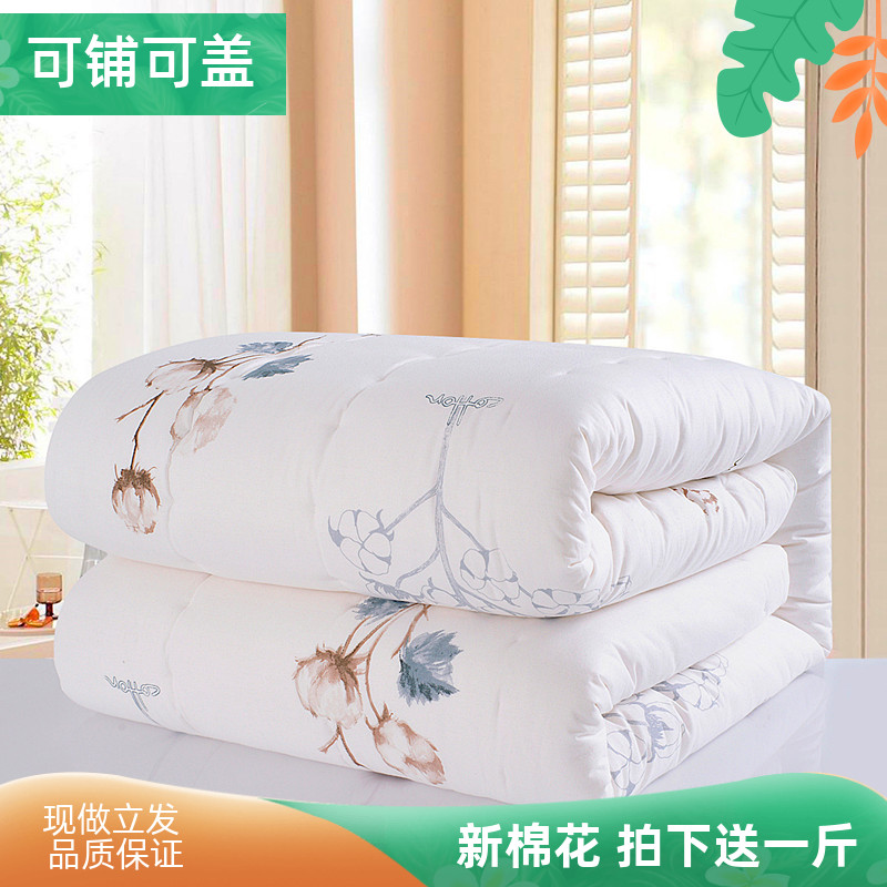 2/2.3米双人被芯加大加厚棉花被子春秋冬被手工棉被可定制棉被芯
