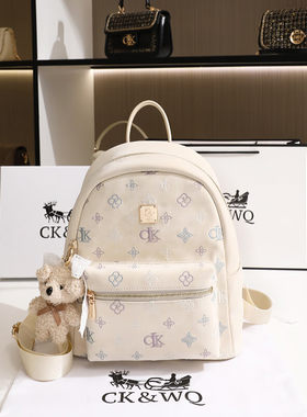 CK&WQ双肩包女款2025新款