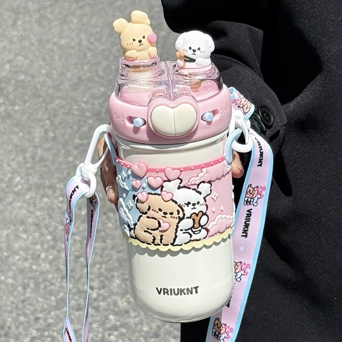 oktp学生保温杯女儿童卡