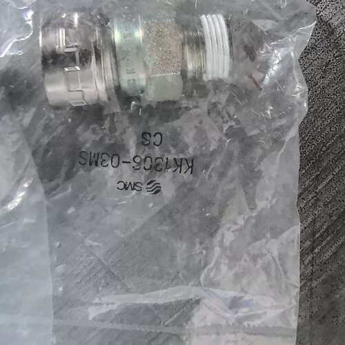 议价全新原装SMC快接头 KK130S-03MS，3个一起出，未