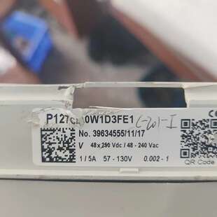 议价WGS.20720796W.A施耐德MiCOM P127综合