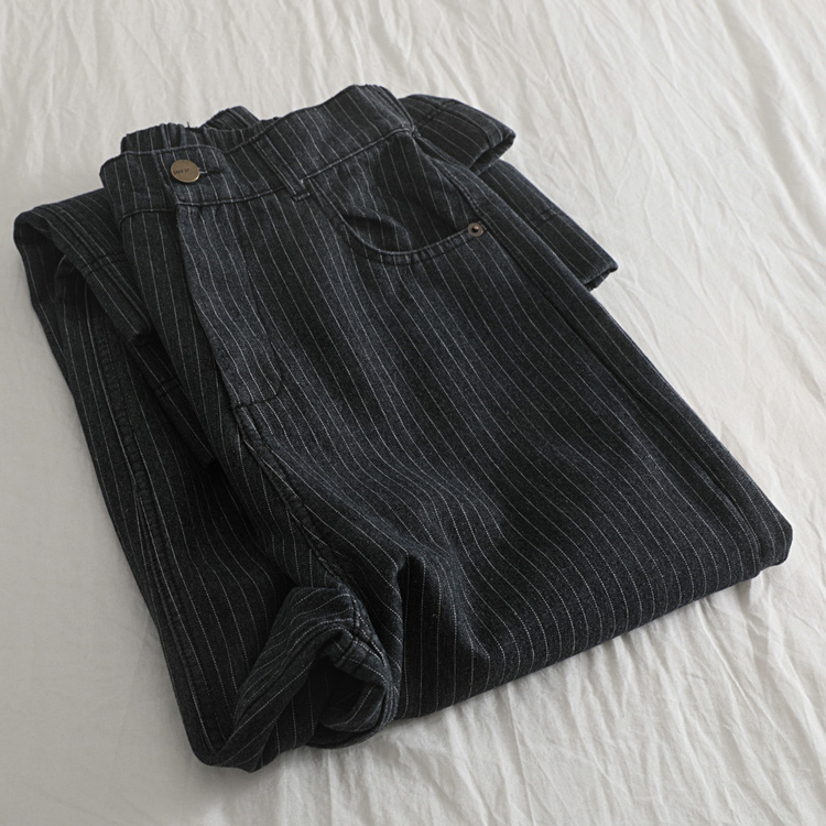 高腰气质百搭九分裤休闲裤