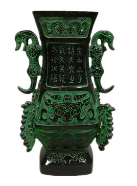 仿古做旧中式风橱窗办公桌摆件