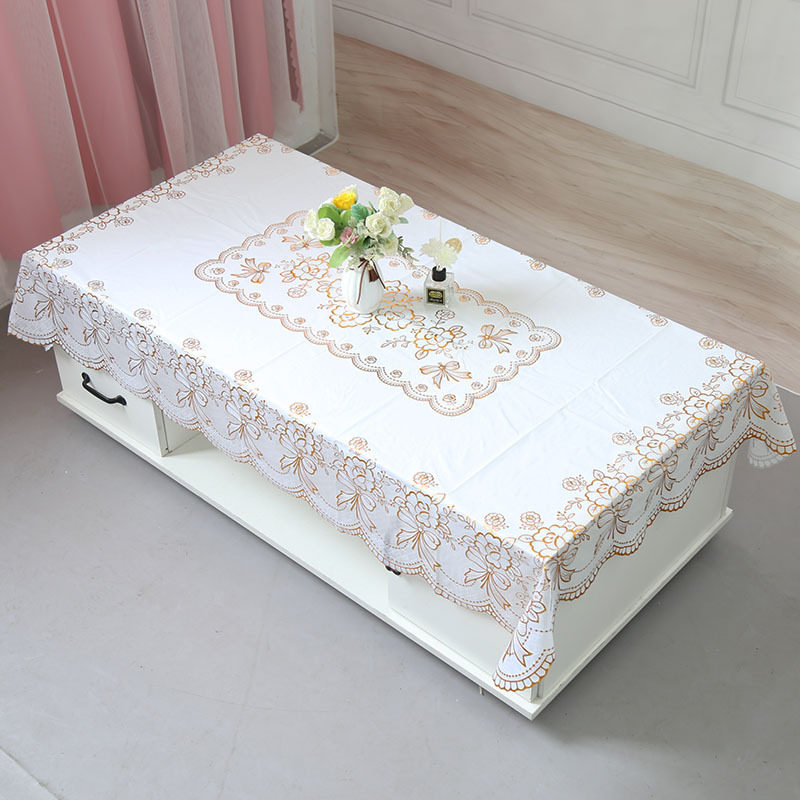 网红塑料茶几垫防水防油防烫免洗餐桌布客厅家用PV桌布工厂