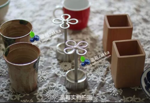 日本dulton正品不锈钢牙刷架 笔架 家用浴室不锈钢牙刷架