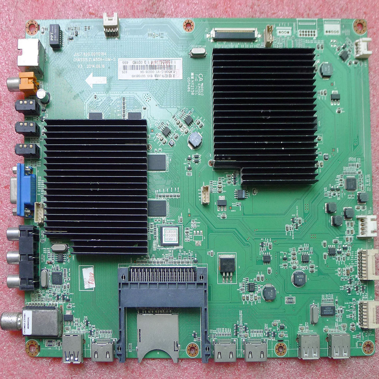 长虹电视主板JUC7.820.00110184