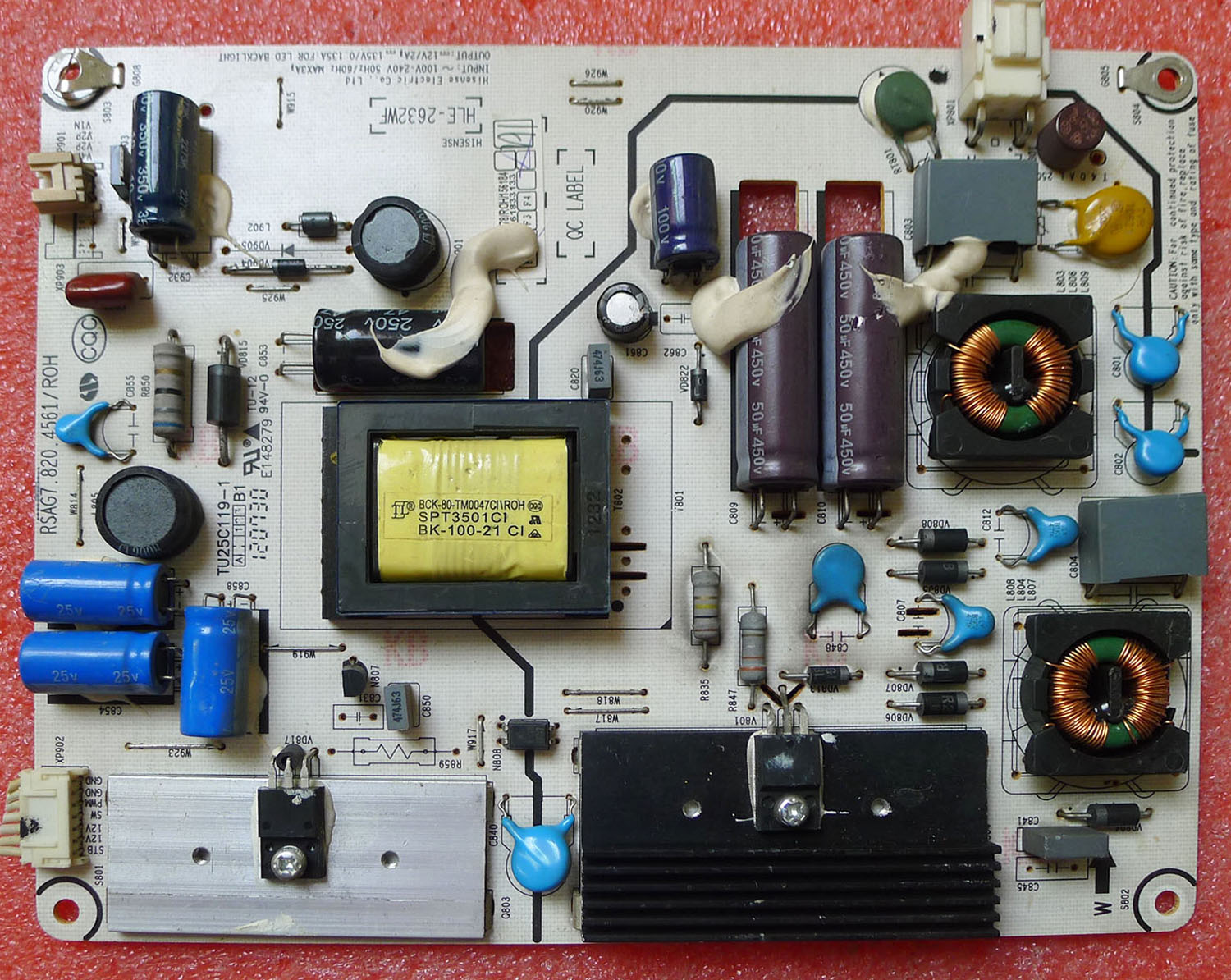 海信电视机电源板RSAG7.820.4561