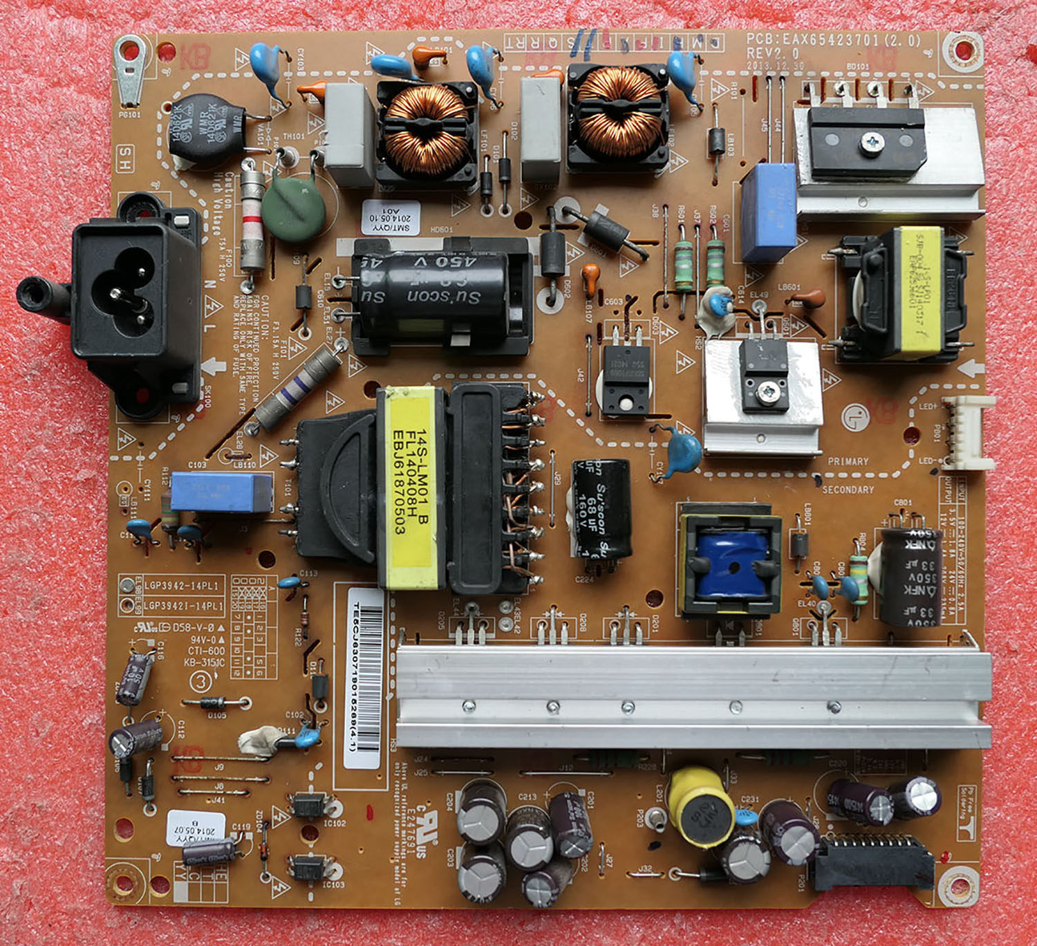 LG液晶电视机电源板EAX65423701