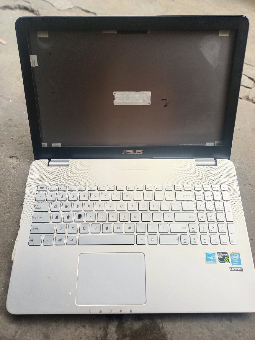 asus华硕 n550j jv n551j a501l k501l a401l 外壳a壳bcd壳 键盘