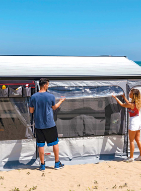 意大利进口FIAMMA菲亚玛房车标准小屋F45S遮阳棚小房子F65S侧边帐