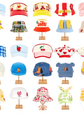 (正品现货清仓不退)BEBEDEPINO贝贝品诺春夏男女童渔夫防晒遮阳帽