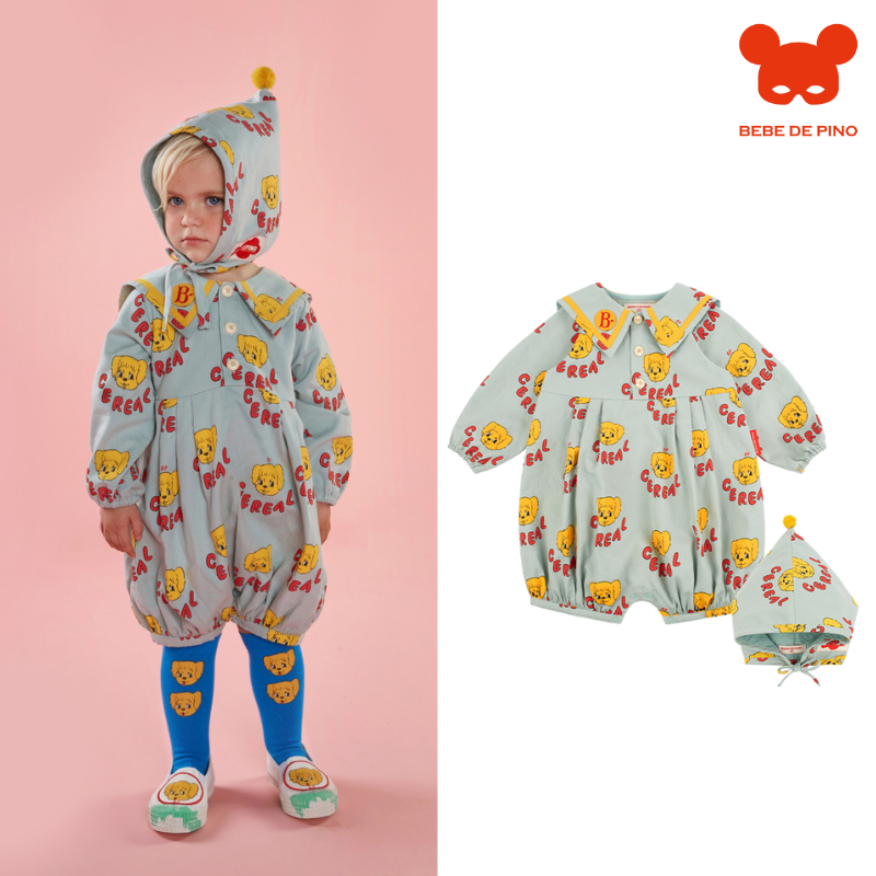 现货bebedepino秋冬爬服连体衣