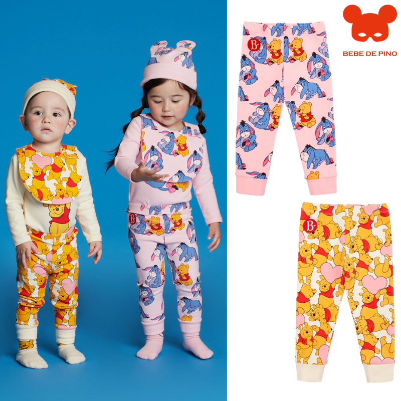 迪士尼联名款满图紧身打底裤